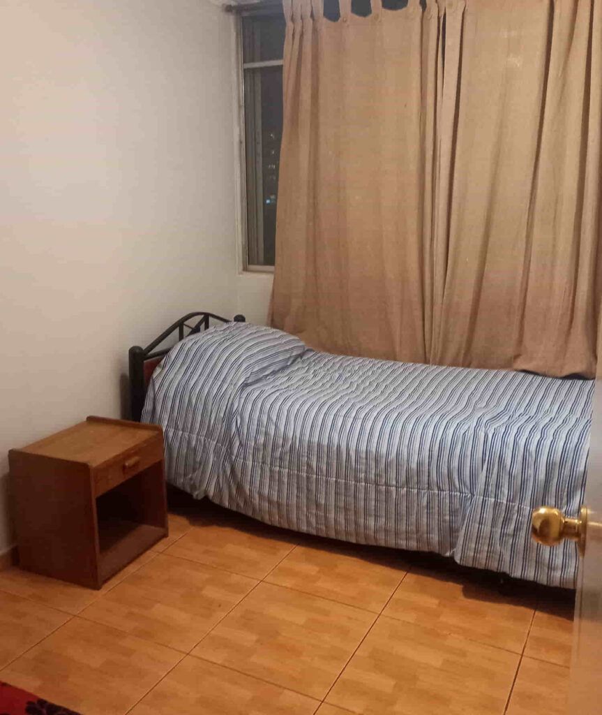 pieza en arriendo con baño privado en santiago centro