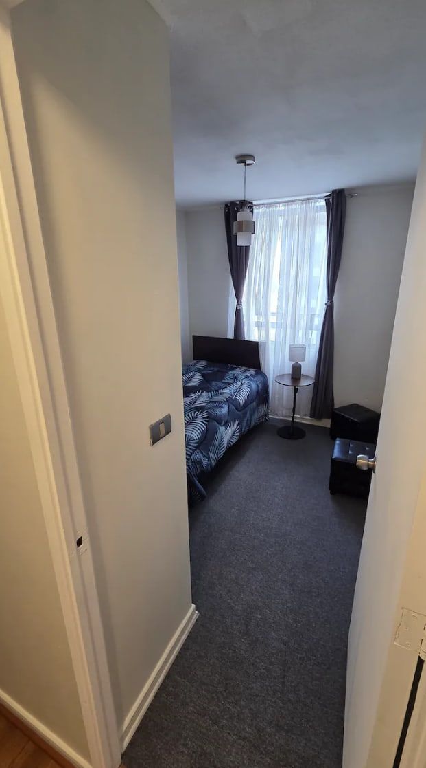pieza en arriendo con baño privado en macul santiago