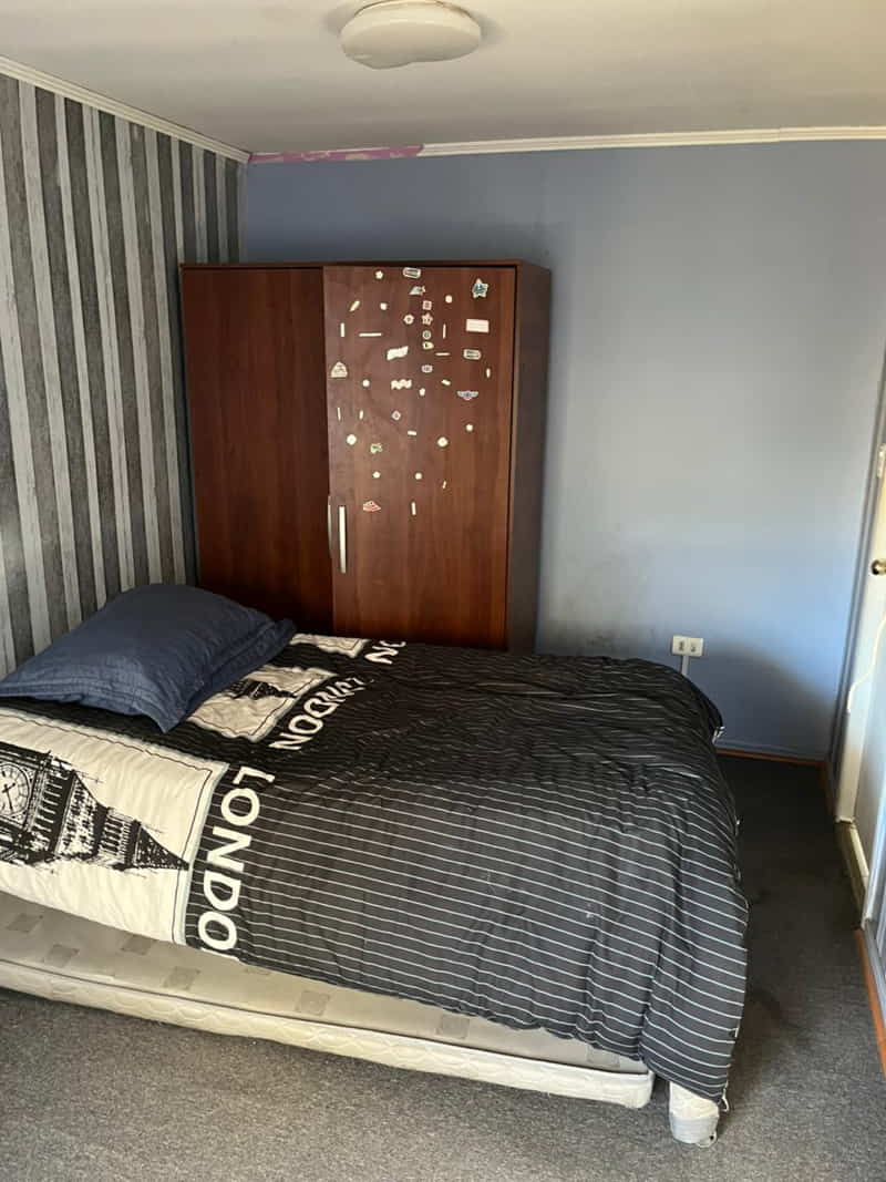 pieza en arriendo con baño privado y acceso independiente en la cisterna santiago
