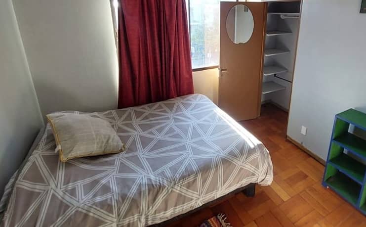 pieza en arriendo con baño privado en providencia santiago