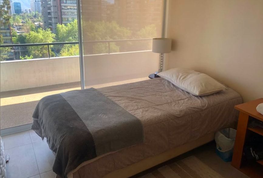pieza en arriendo con servicio de aseo en las condes santiago
