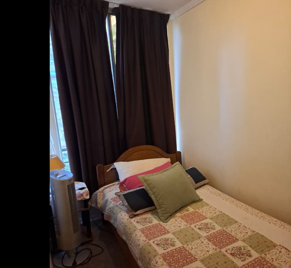 pieza en arriendo con baño privado en las condes santiago