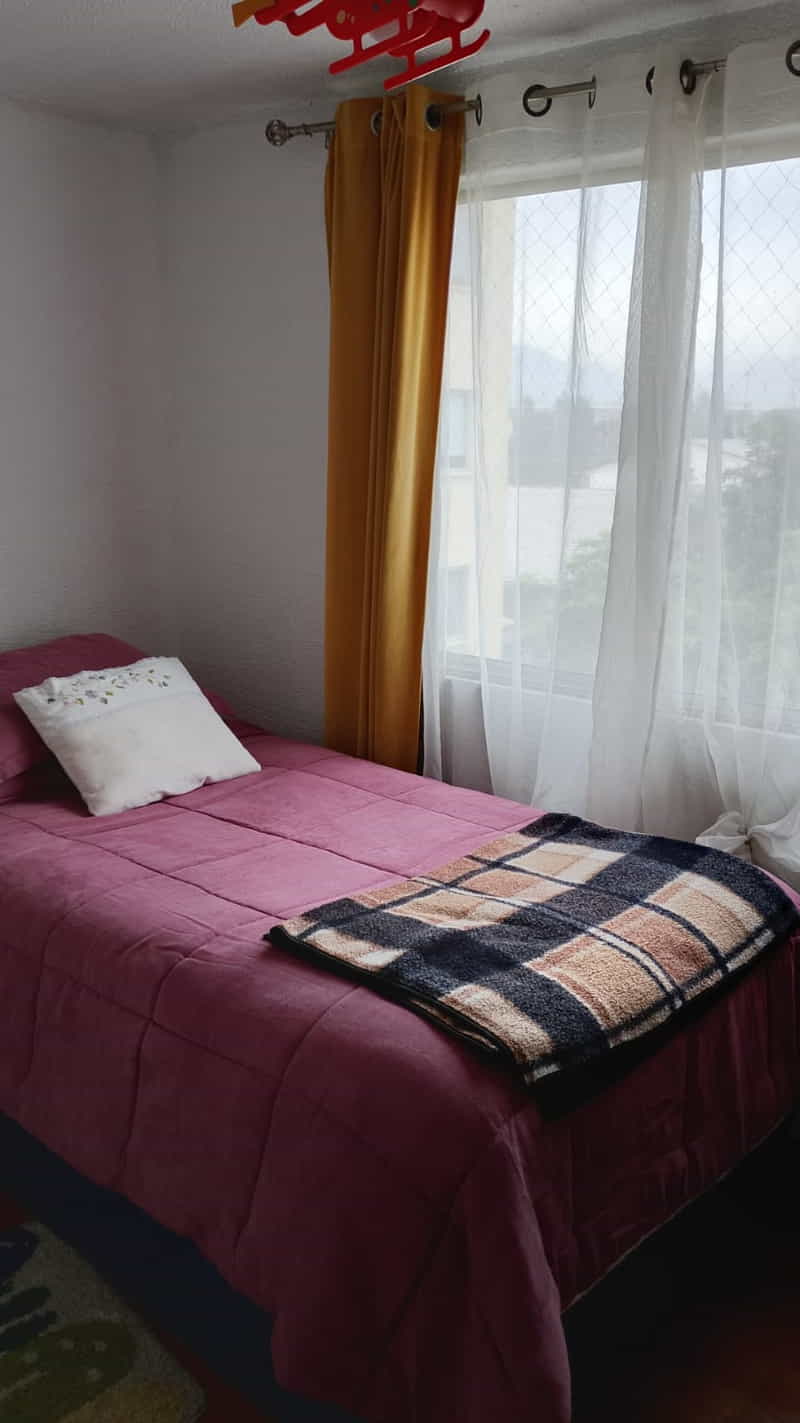 pieza en arriendo con baño privado en la florida, santiago
