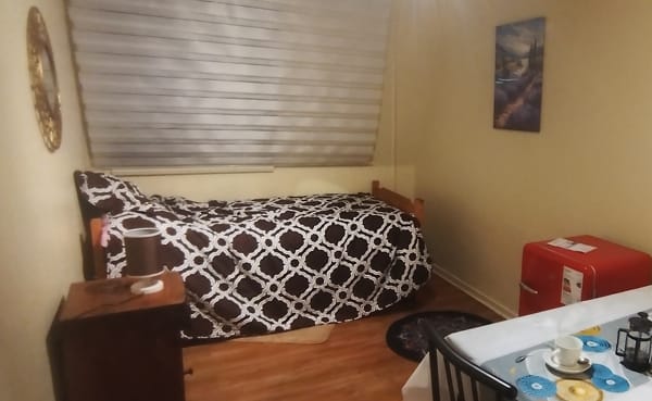 pieza en arriendo en el centro de concepcion con baño privado