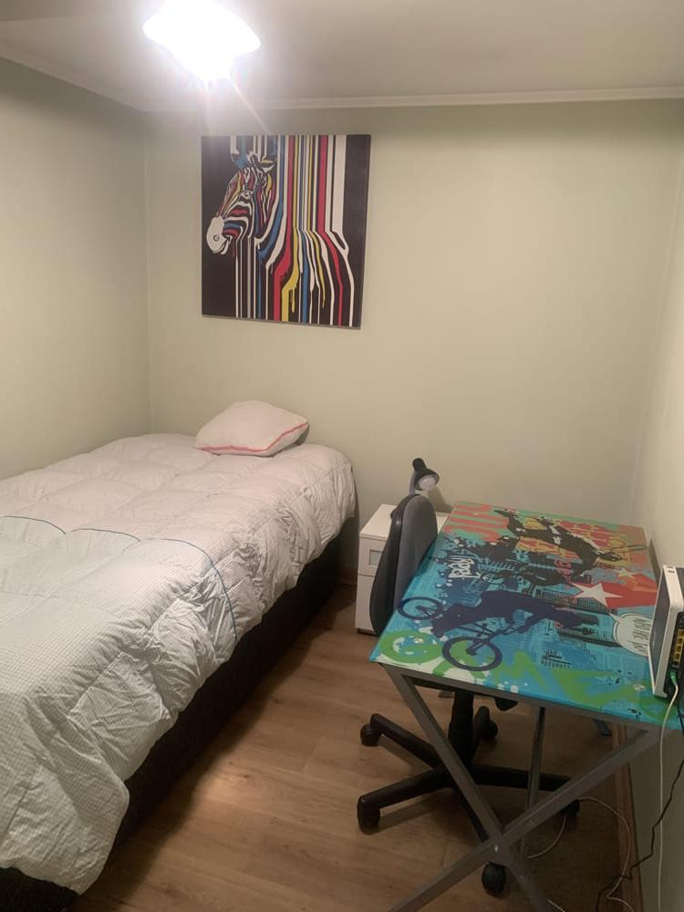 pieza en arriendo con baño privado en pudahuel santiago